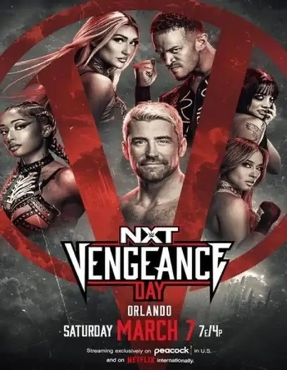 nxt vengeance day 8th march 2026